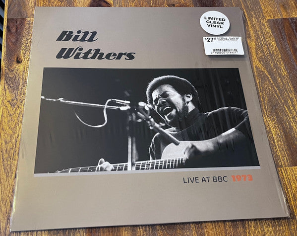 Bill Withers – Live at Bbc 1973 (Clear Vinyl) 🇺🇸