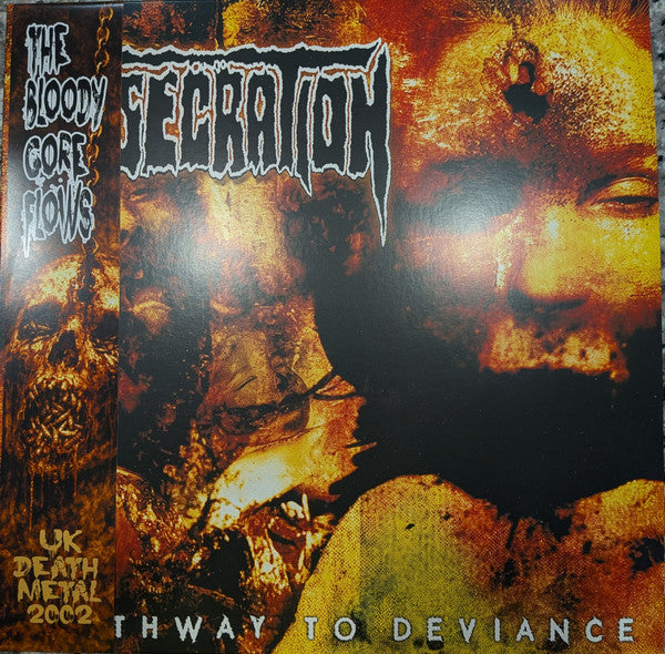 Desecration – Pathway to Deviance (Yellow/black/red Splatter Vinyl) 🇺🇸