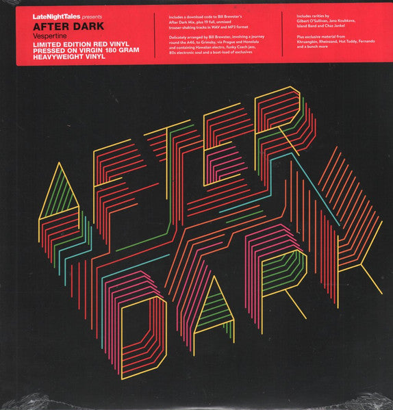 Various Artists – Late Night Tales Presents After Dark (2LP/Coloured Vinyl) 🇺🇸