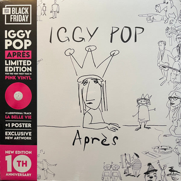 Iggy Pop – Apres (Deluxe/Pink Vinyl) 🇺🇸