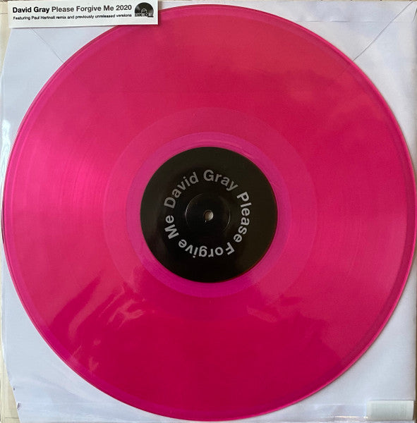 David Gray – Please Forgive Me 2020 (Pink Vinyl) (RSD) 🇺🇸
