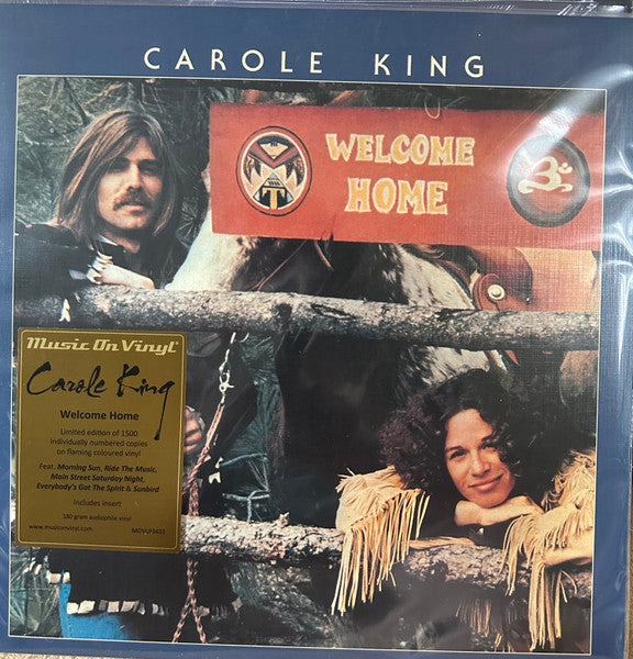 Carole King – Welcome Home (Limited/Flaming Colored Vinyl/180G/Gatefold/Numbered) 🇺🇸