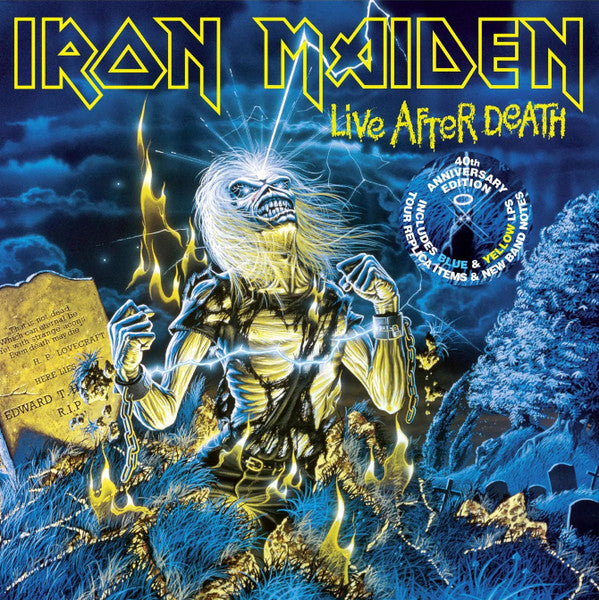 Iron Maiden – Live After Death (Yellow & Blue Vinyl/2LP) 🇺🇸