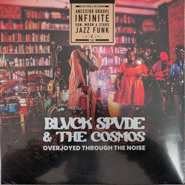Blvck Spvde & the Cosmos – Overjoyed Through the Noise (Space Swirl Red & Blue Vinyl) 🇺🇸