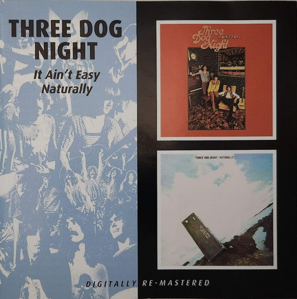 Three Dog Night – It Ain't Easy / Naturally (Remastered) [CD Nuevo] 💿 🇺🇸