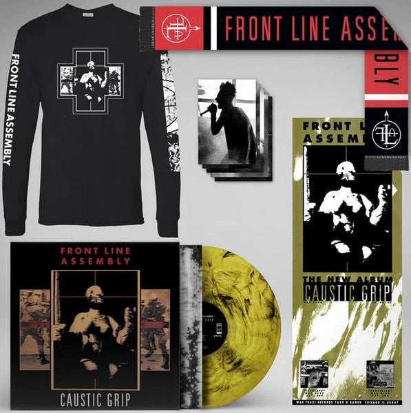 Front Line Assembly – Caustic Grip (35TH Anniversary Edition/Limited/Caustic Yellow Vinyl) 🇺🇸