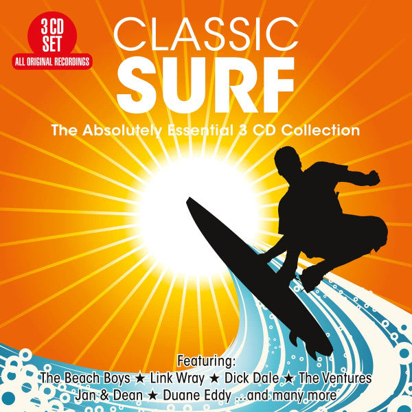 Various Artists – Classic Surf - The Absolutely Essential 3 CD Collection [CD Nuevo] 💿 🇺🇸