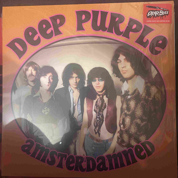 Deep Purple – Deep Purple - Amsterdamned: Live At The Paradiso. Amsterdam 1969 - Fm Broadcast (Orange Vinyl) 🇺🇸