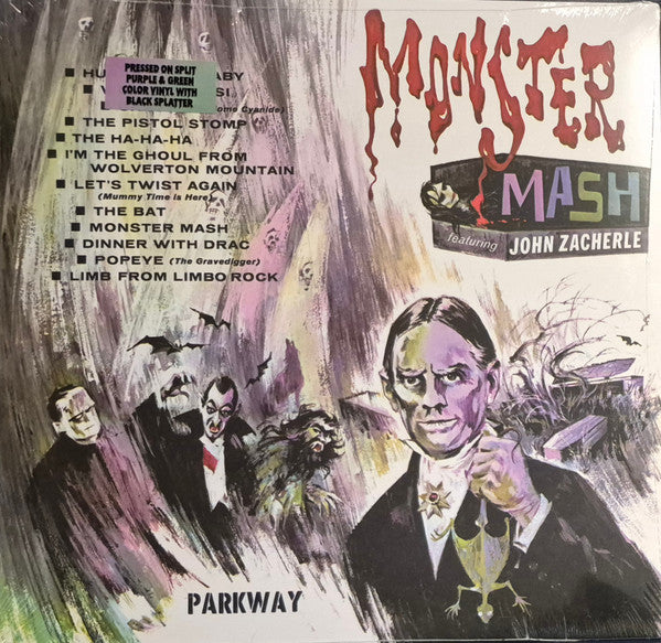 John Zacherle – Monster Mash (Purple/Green Split W/Black Splatter Vinyl) (I) 🇺🇸