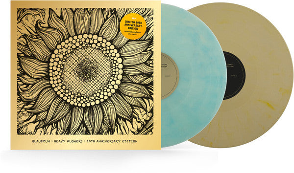 Blaudzun – Heavy Flowers (10TH Anniversary Expanded Edition/Gold & Turquoise Vinyl/Remastered) (I) 🇺🇸