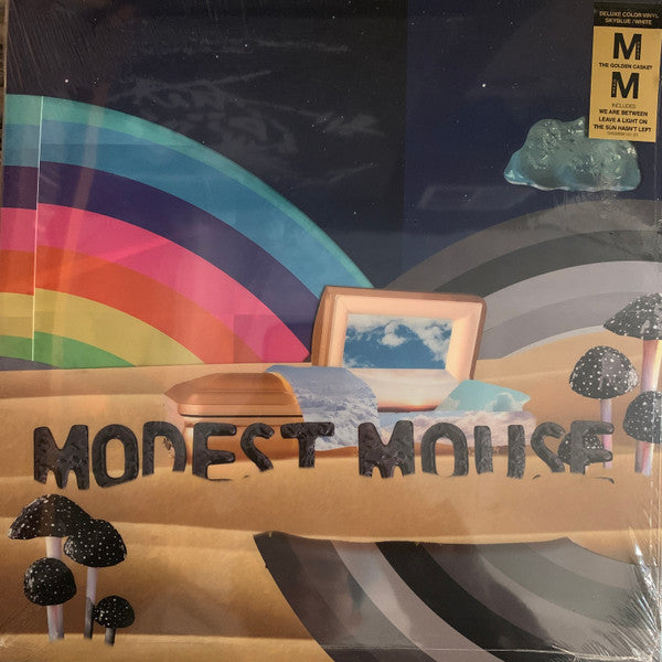 Modest Mouse – Golden Casket (X) (Deluxe/Limited Edition/White & Sky Blue Vinyl/2LP) (I) 🇺🇸
