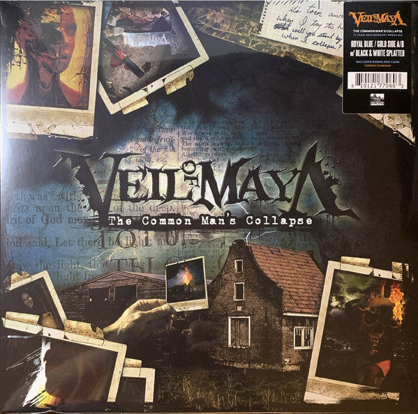 Veil of Maya – Common Man's Collapse (Blue & Gold with Black & White Splatter Vinyl) 🇺🇸