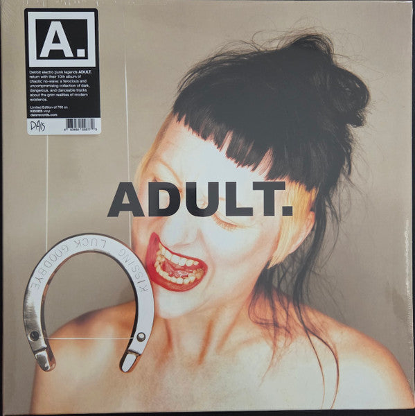 Adult. – Kissing Luck Goodbye (Opaque Red Vinyl) 🇺🇸