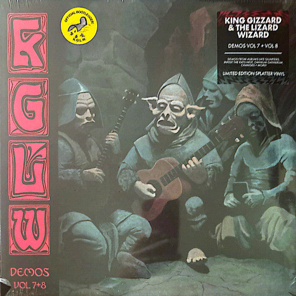 King Gizzard and the Lizard Wizard – King Gizzard - Demos VOL. 7 + 8 (2LP/Splatter Vinyl) 🇺🇸