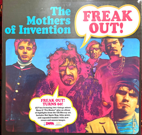 Frank & the Mothers of Invention Zappa – Freak Out! (60TH Anniversary) (180G/5LP) 🇺🇸