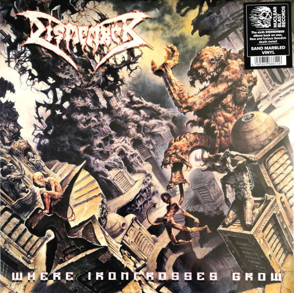 Dismember – Where Ironcrosses Grow (Sand Marble Vinyl) (I) 🇺🇸
