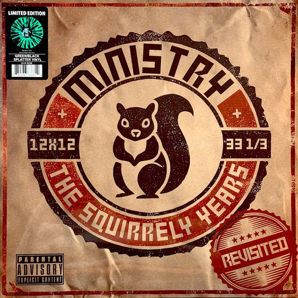 Ministry – Squirrely Years Revisited (Green & Black Splatter Vinyl) 🇺🇸