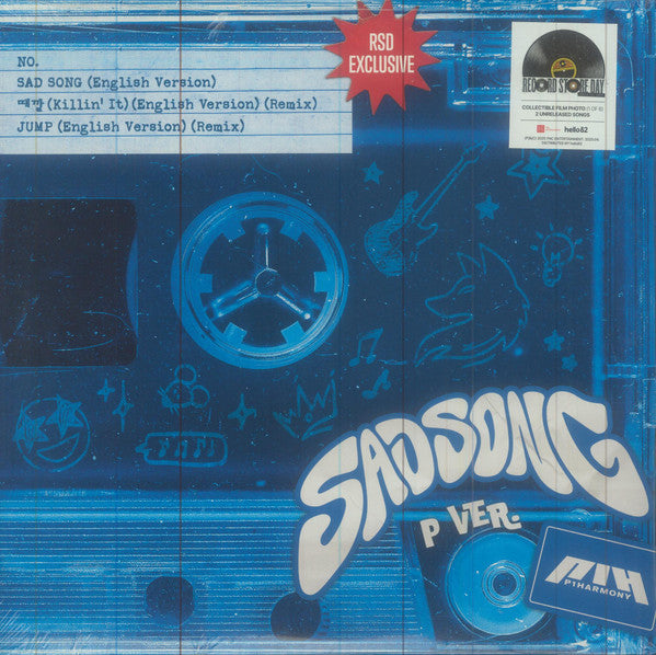 P1harmony – Sad Song (P Ver.) (Random Film Photo/Poster/Insert) (RSD) 🇺🇸