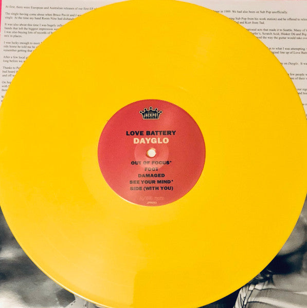 Love Battery – Dayglo (Yellow Vinyl) (Ams Exclusive) 🇺🇸
