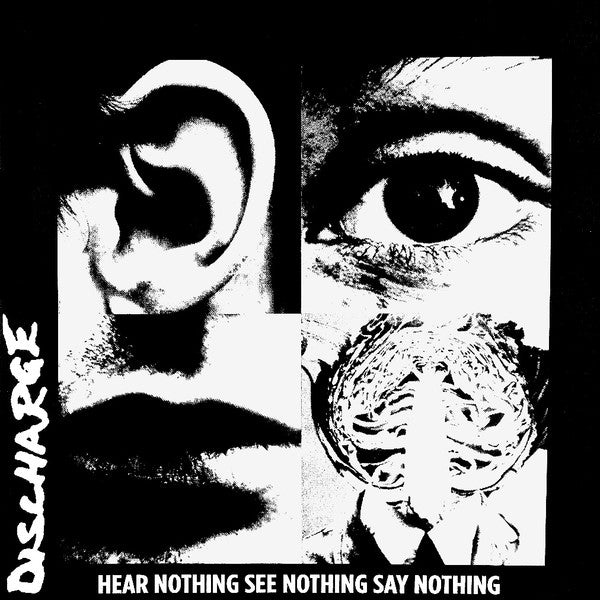 Discharge – Hear Nothing See Nothing Say Nothing (White Vinyl) 🇺🇸