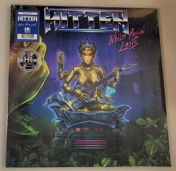 Hitten – While Passion Lasts (Blue Jay Vinyl ) 🇺🇸