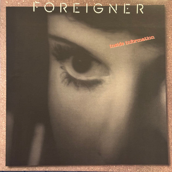 Foreigner – Inside Information (Clear Red Vinyl/Limited Edition) 🇺🇸
