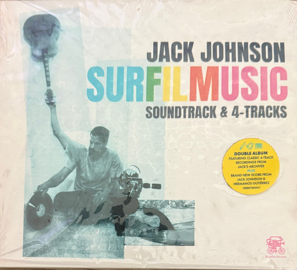 Jack Johnson – Surfilmusic (OST & 4-Tracks) (2CD) [CD Nuevo] 💿 🇺🇸
