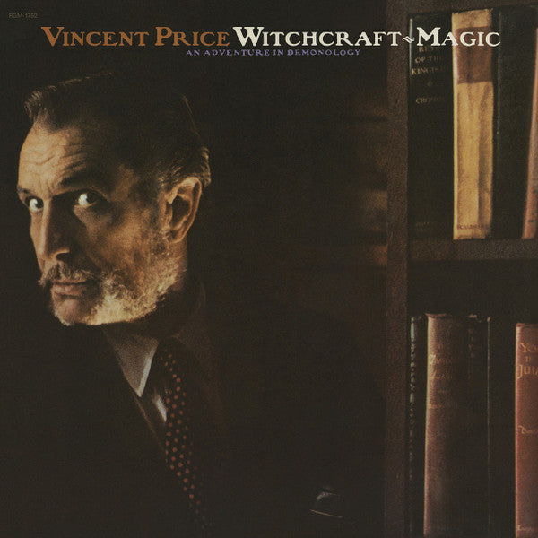 Vincent Price – Witchcraft-magic/An Adventure in Demonology (Clear W/ Orange Pumpkin Swirl Vinyl/2LP) 🇺🇸