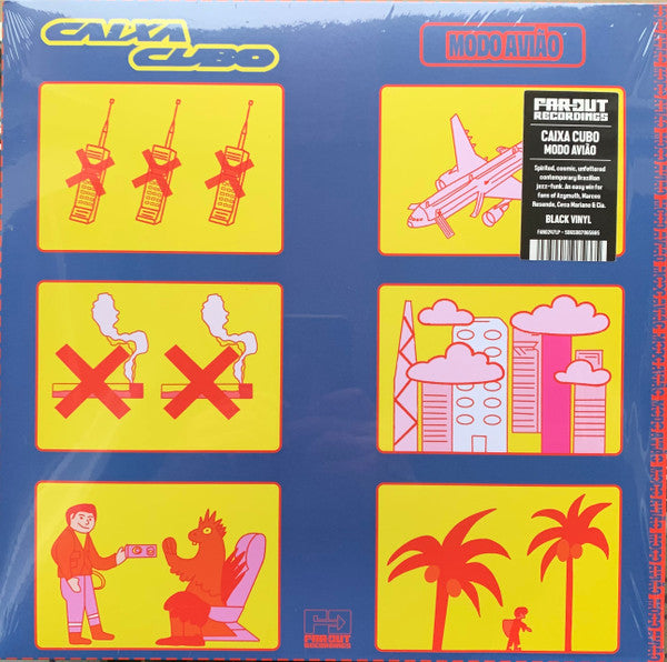 Caixa Cubo – Modo Aviao 🇺🇸