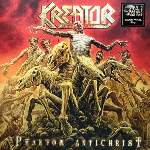 Kreator – Phantom Antichrist (Yellow Vinyl) 🇺🇸