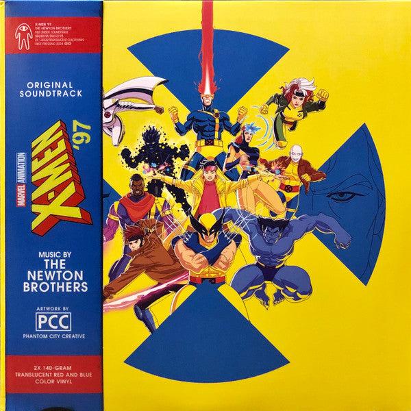 Newton Brothers – X-men '97 OST (2LP/140G/Translucent Blue & Red Vinyl) 🇺🇸