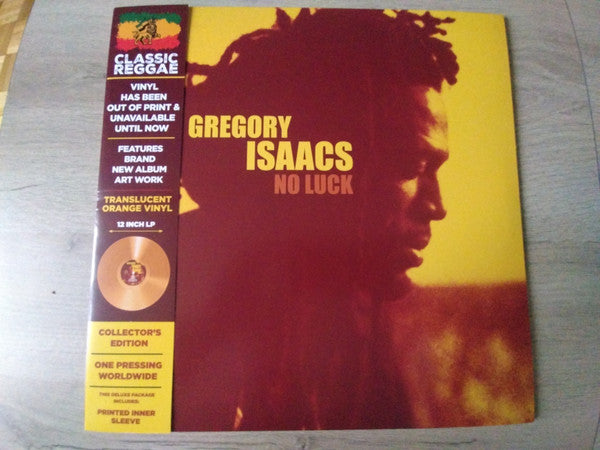 Gregory Isaacs – No Luck (Deluxe/Orange Vinyl) 🇺🇸