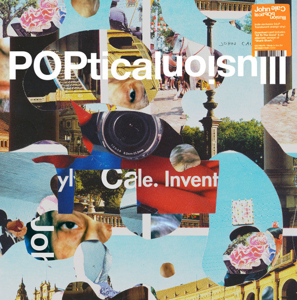 John Cale – Poptical Illusion (Translucent Orange Vinyl/2LP) (I) 🇺🇸