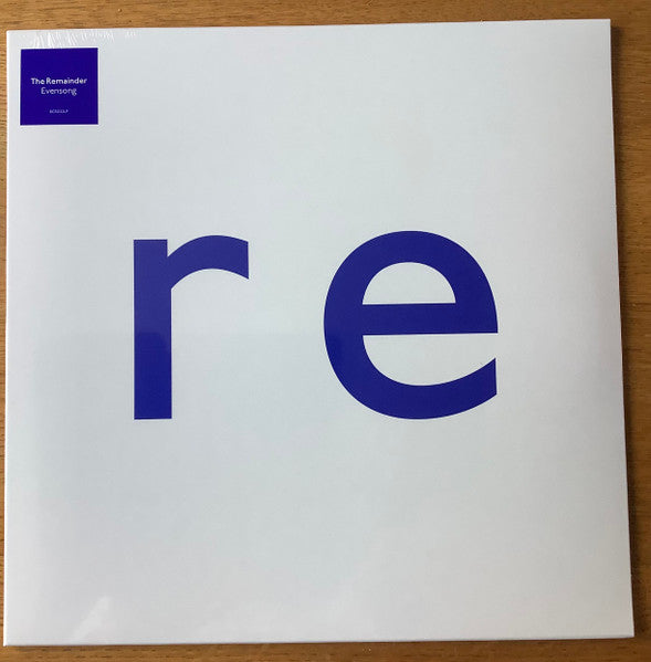 Remainder – Evensong (Clear Vinyl) 🇺🇸