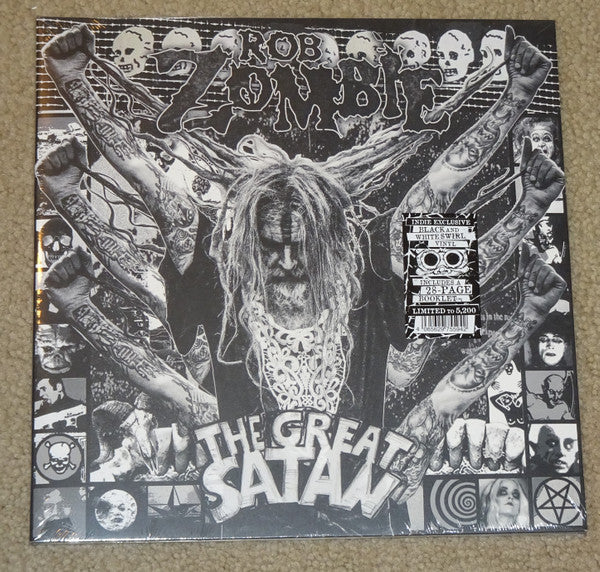 Rob Zombie – Great Satan (X) (Black White Swirl Vinyl) (I) 🇺🇸