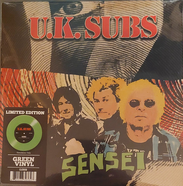UK Subs – Sensei (Green 7INCH) 🇺🇸