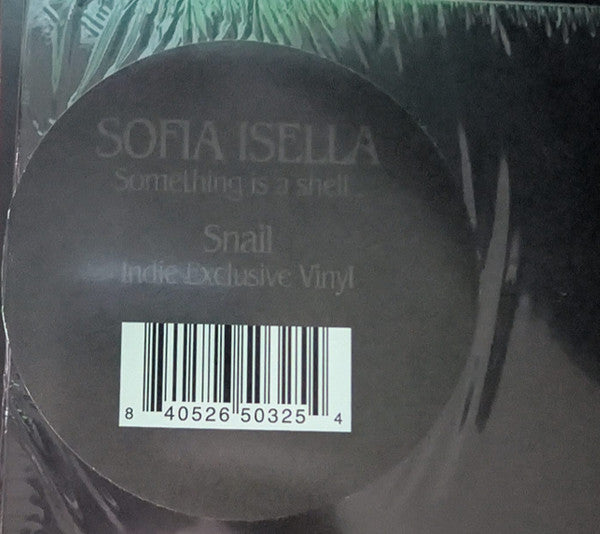 Sofia Isella – Something is a Shell . (Clear Vinyl) (I) 🇺🇸