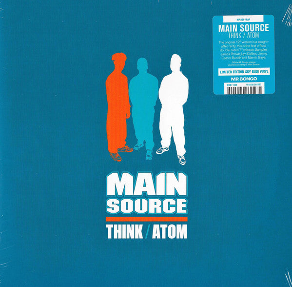 Main Source – Think / Atom (Blue Vinyl) 🇺🇸