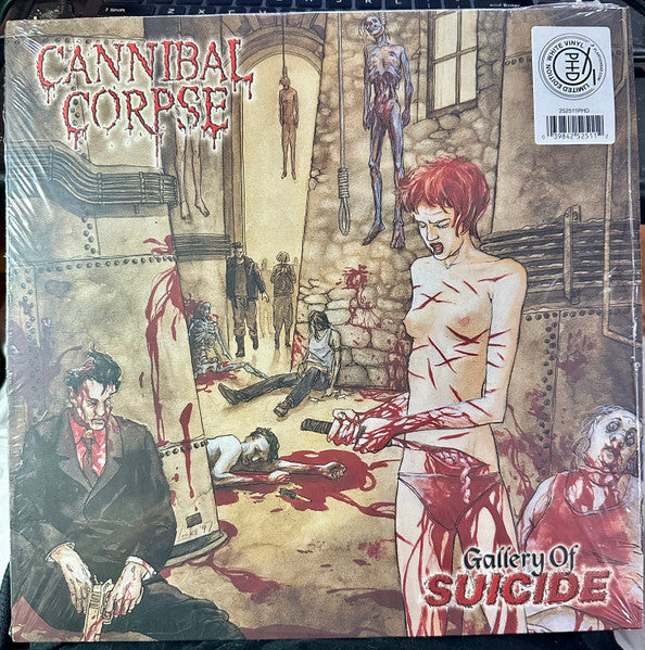 Cannibal Corpse – Gallery of Suicide (White Vinyl) 🇺🇸
