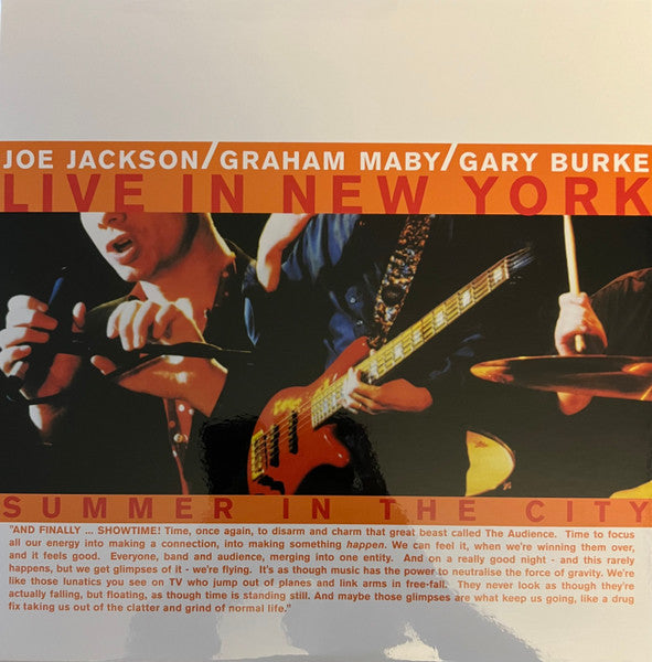 Joe Jackson – Summer in the City: Live in New York (2LP/180G/Remastered) 🇺🇸