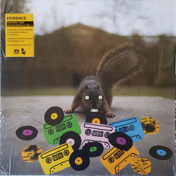Evidence – Squirrel Tape Instrumentals VOL. 1 (Random Color Vinyl) 🇺🇸