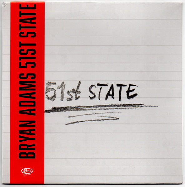 Bryan Adams – 51ST State (Red/White 7INCH) (I) 🇺🇸