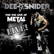 Dee Snider – For the Love of Metal (Live) (LP/DVD) 🇺🇸