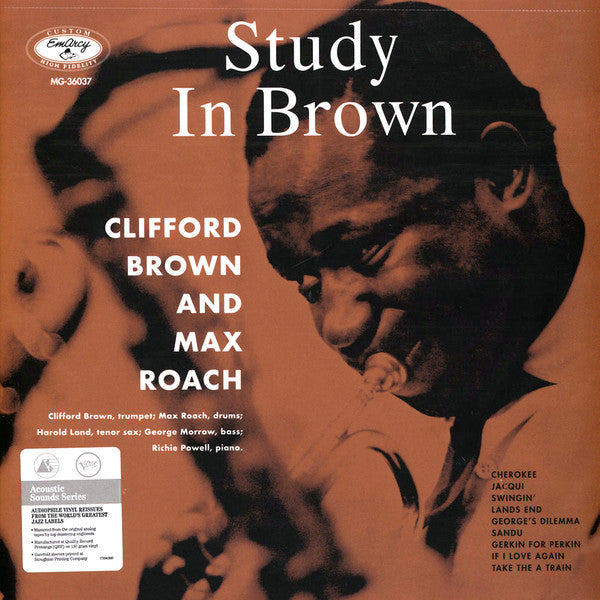 Clifford & Max Roach Brown – Study in Brown (Verve Acoustic Sounds Series) 🇺🇸