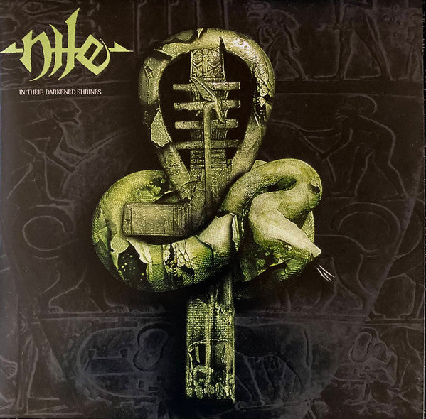 Nile – In Their Darkened Shrines (Black & Neon Green Galaxy Merge Vinyl/2LP) 🇺🇸