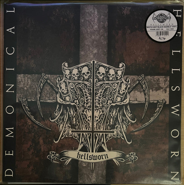 Demonical – Hellsworn (Limited/White/Grey/Black Marbled Vinyl) 🇺🇸