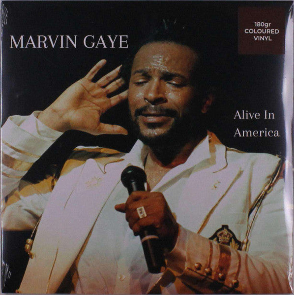 Marvin Gaye – Alive in America (Natural Clear Marble Vinyl) 🇺🇸