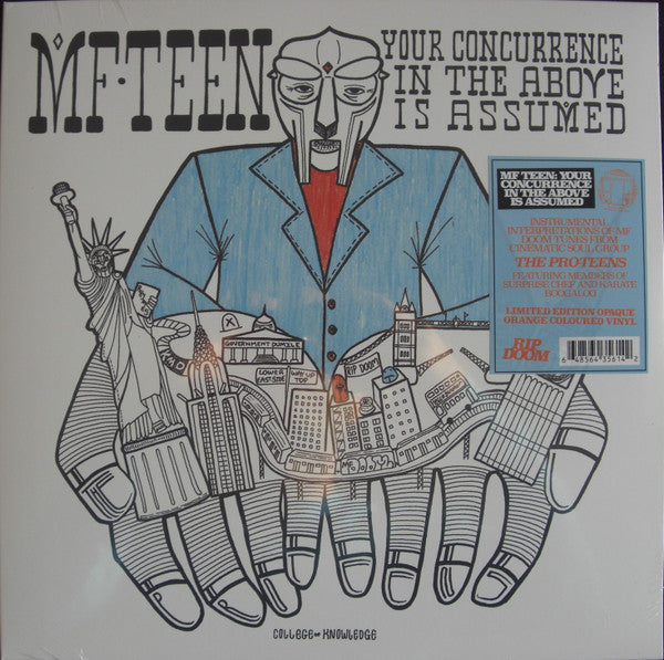 Pro-teens – Mf Teen: Your Concurrence in the Above is Assumed (Opaque Orange Vinyl) 🇺🇸