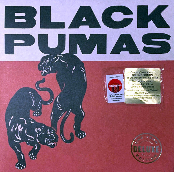 Black Pumas – Black Pumas (Deluxe/gold & Red/black Marble Vinyl/2lp) 🇺🇸