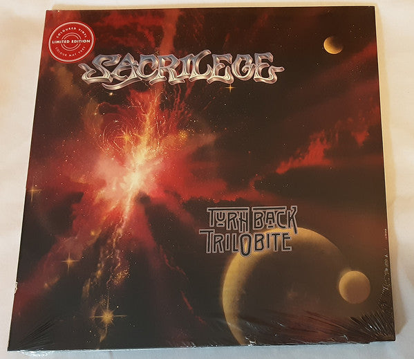 Sacrilege – Turn Back Trilobite (Clear/Red Splatter Vinyl/12INCH) 🇺🇸